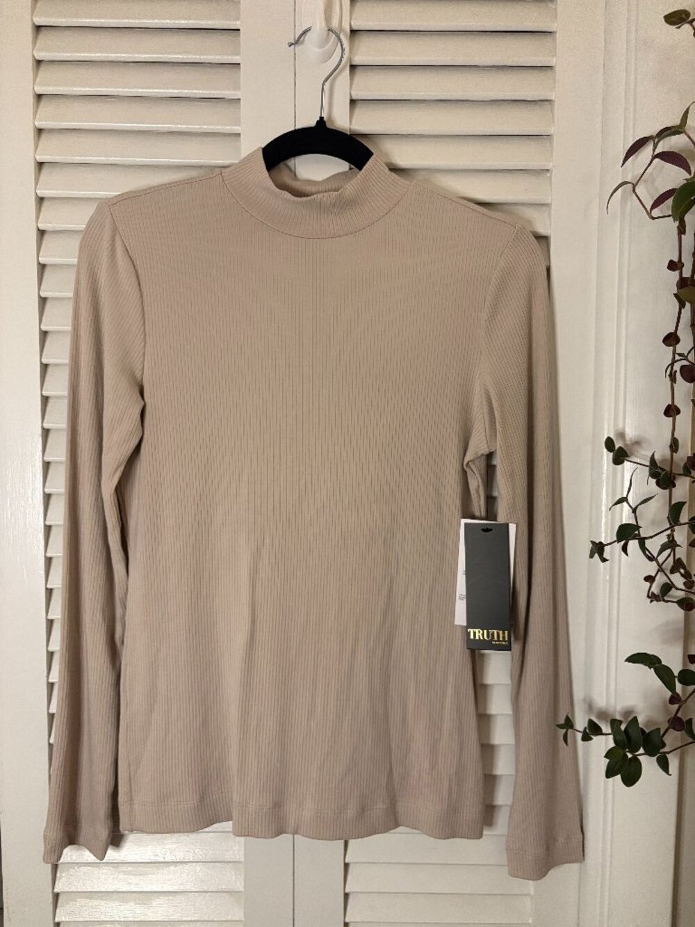 NWT - TRUTH Mock Neck Top